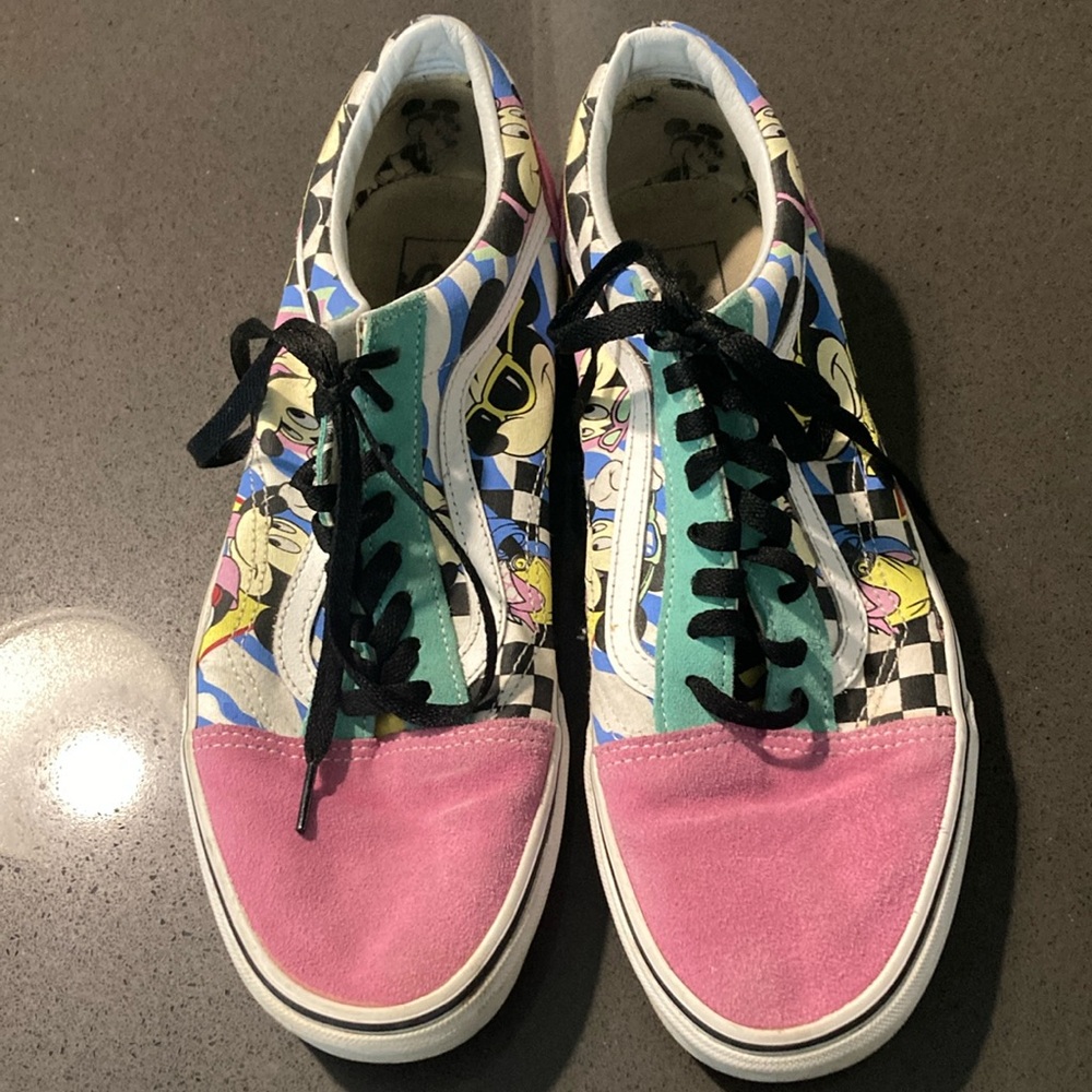 Vans + Disney Mickey’s 90th Collection Sneakers 11.5 Men